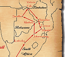 Click here for larger Route Map