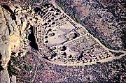 Pueblo Bonito in Chaco Canyon
