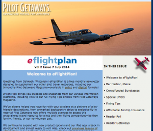 July 2014 July 2014 eFlightPlan