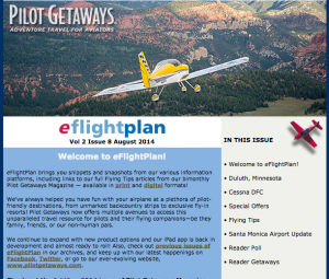 August 2014 August 2014 eFlightPlan