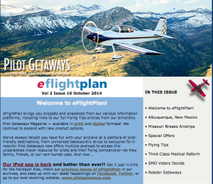 October 2014 October 2014 eFlightPlan