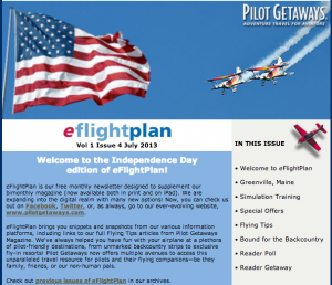July 2013 July 2013 eFlightPlan