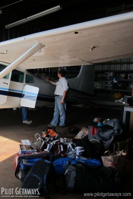 Loading the Cessna 185