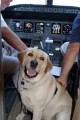 In the cockpit of a Global Express, Kremmling, CO